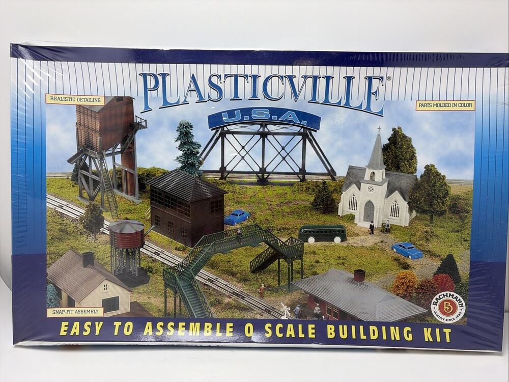 Bachmann Plasticville USA #45974 - O Scale Pedestrian Bridge - Sealed